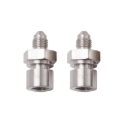 Picture of 3AN To 3/8" X 24 I.F. Female Brake Adapter Fitting With Endura Finish- Pair