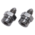 Picture of 4AN To 3/8" X 24 I.F. Female Brake Adapter Fitting With Endura Finish- Pair