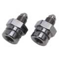 Picture of 4AN To 3/8" X 24 I.F. Female Brake Adapter Fitting With Endura Finish- Pair