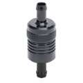 Picture of 3/8" Billet Aluminum Street Fuel Filter With Black Finish