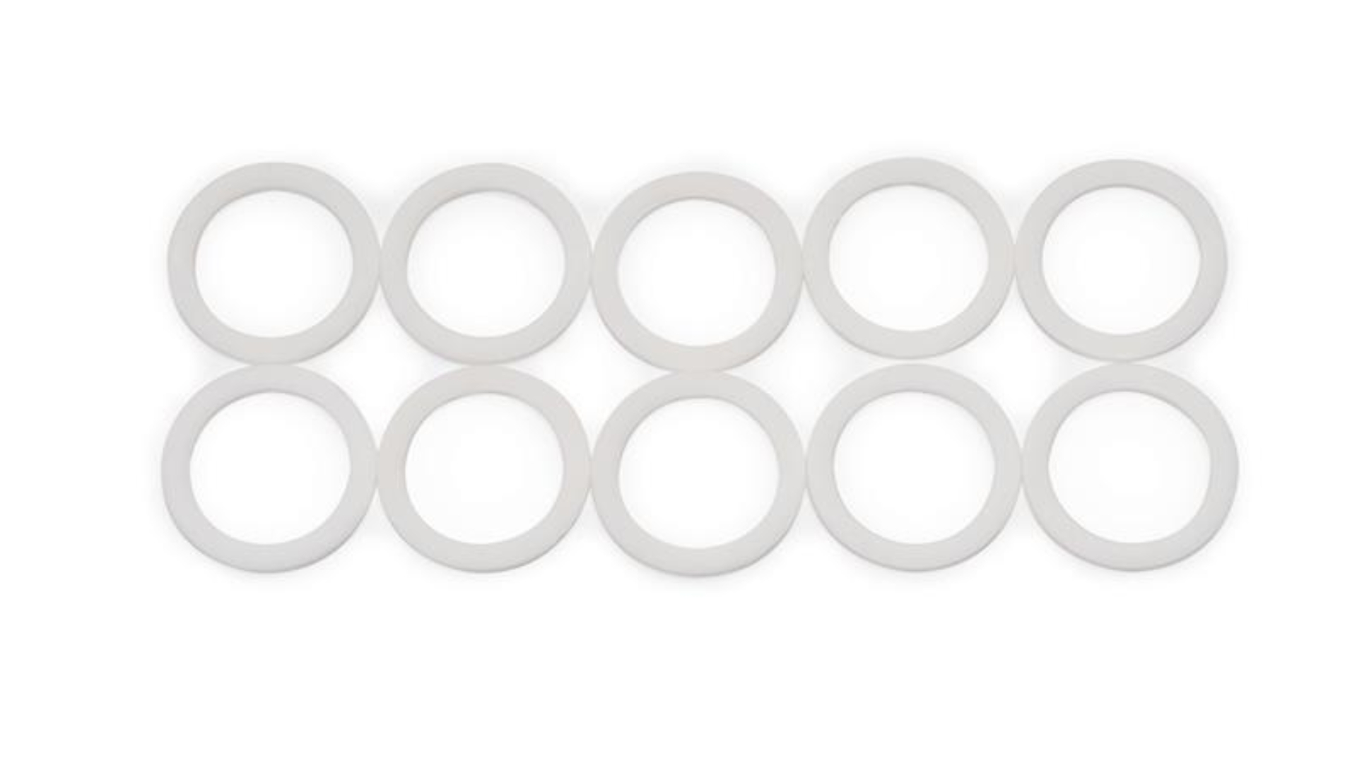 Picture of 8AN Replacement Teflon Washers For Russell Bulkhead Fittings - 10 Pack