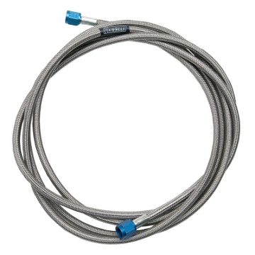 Picture of 6AN Nitrous Line Assembly In 1 Foot Length With Blue Hose Ends