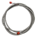 Picture of 6AN Fuel Line Assembly In 1 Foot Length With Red Hose Ends