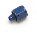 Picture of 6AN Female To 4AN Male B-Nut Flare Reducer Adapter Fitting With Blue Finish
