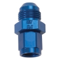 Picture of 6AN Female To 8AN Male B-Nut Flare Expander Adapter Fitting With Blue Finish