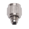 Picture of 10AN Female To 8AN Male B-Nut Flare Reducer Adapter Fitting With Endura Finish