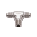 Picture of 6AN Flare To 3/8" Pipe Tee Adapter Fitting With Endura Finish
