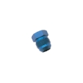Picture of 4AN Flare Plug Adapter Fitting With Blue Finish