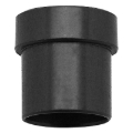 Picture of 4AN To 1/4" Tube Sleeve Adapter Fitting With Black Finish - 6 Pack