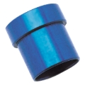 Picture of 4AN To 1/4" Tube Sleeve Adapter Fitting With Blue Finish - 6 Pack