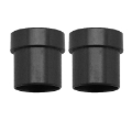 Picture of 8AN To 1/2" Tube Sleeve Adapter Fitting With Black Finish - Pair