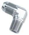 Picture of 3AN Stainless 90 Degree Flare To 1/8" Pipe Size With Zinc-Plated Finish