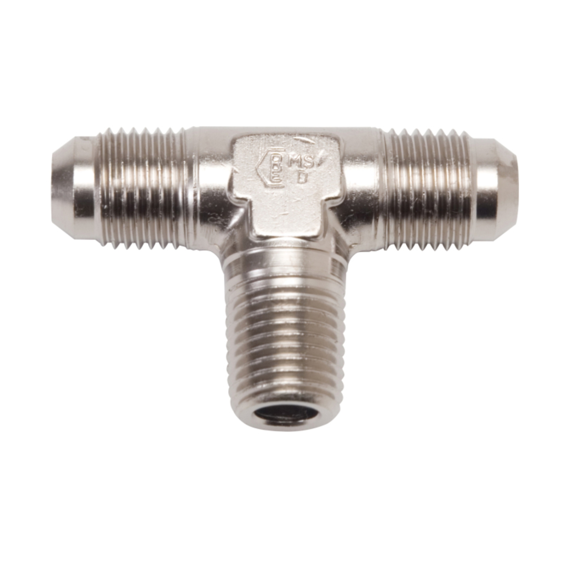 Picture of 6AN Flare Tee Adapter Fitting With Endura Finish