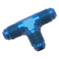 Picture of 3AN Flare Tee Adapter Fitting With Blue Finish
