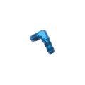 Picture of 4AN 90 Degree Flare Bulkhead Adapter Fitting With Blue Finish