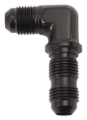 Picture of 6AN 90 Degree Flare Bulkhead Adapter Fitting With Black Finish