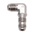 Picture of 8AN 90 Degree Flare Bulkhead Adapter Fitting With Endura Finish