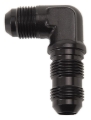 Picture of 8AN 90 Degree Flare Bulkhead Adapter Fitting With Black Finish