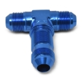 Picture of 3AN Flare Bulkhead Tee Adapter Fitting With Blue Finish