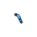 Picture of 6AN 45 Degree Flare Bulkhead Adapter Fitting With Blue Finish