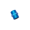 Picture of 1/8" Female Pipe Coupler Adapter Fitting With Blue Finish