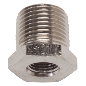 Picture of 1/4" Male To 1/8" Female Pipe Bushing Reducer Adapter Fitting With Endura Finish