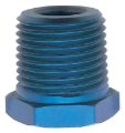Picture of 1" Male To 3/4" Female Pipe Bushing Reducer Adapter Fitting With Blue Finish