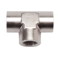 Picture of 1/2" Female NPT Pipe Tee Adapter Fitting With Endura Finish