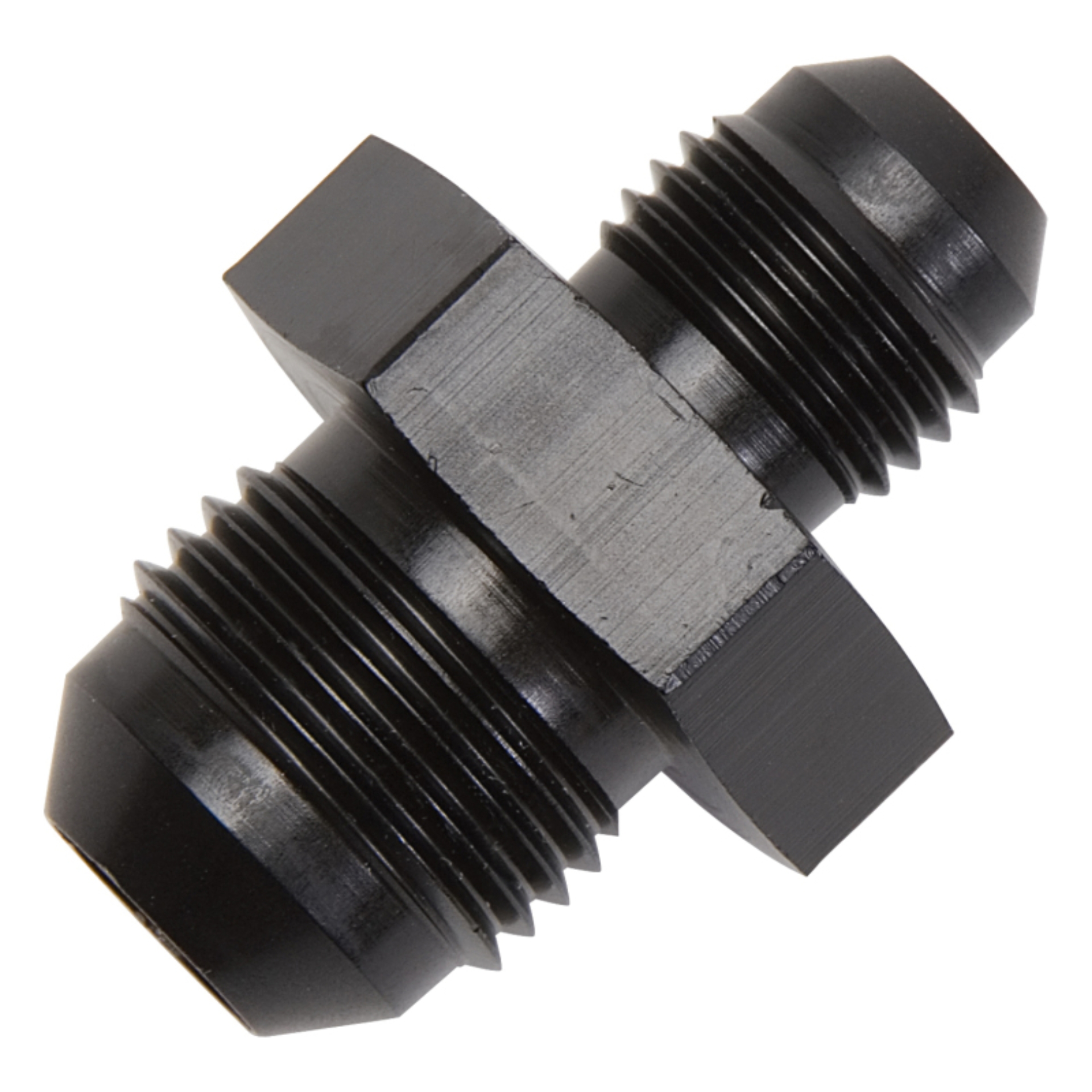 Picture of 8AN To 10AN Flare Reducer Adapter Fitting With Black Finish