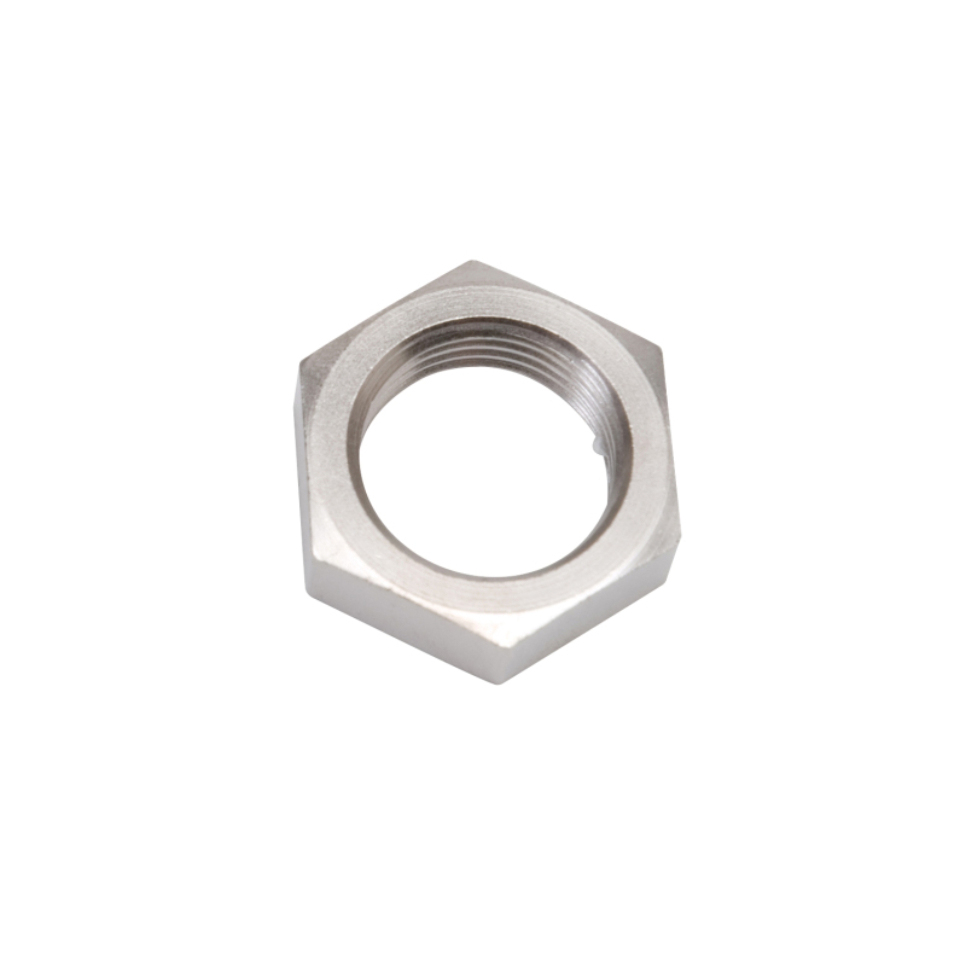 Picture of 10AN To 7/8" -14 Thread Bulkhead Nut Adapter Fitting With Endura Finish