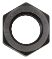 Picture of 8AN To 3/4" -16 Thread Bulkhead Nut Adapter Fitting With Black Finish