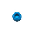Picture of 1/8" Aluminum Allen Socket Plugs Adapter Fitting With Blue Finish