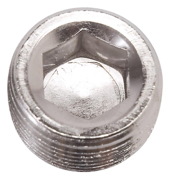 Picture of 3/8" Aluminum Allen Socket Plugs Adapter Fitting With Endura Finish