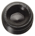 Picture of 1/2" Aluminum Allen Socket Plugs Adapter Fitting With Black Finish