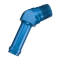 Picture of 10AN 45 Degree To 1/2" Pipe To 5/8" Tube Blue Finish