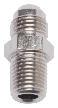 Picture of 10AN Straight Flare To 3/8" Pipe Adapter Fitting With Endura Finish