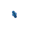 Picture of 6AN Flare Union Fuel Pressure Adapter With Blue Finish