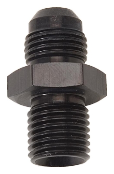 Picture of 6AN Flare To 14mm X 1.5 Metric Adapter Fitting With Black Finish