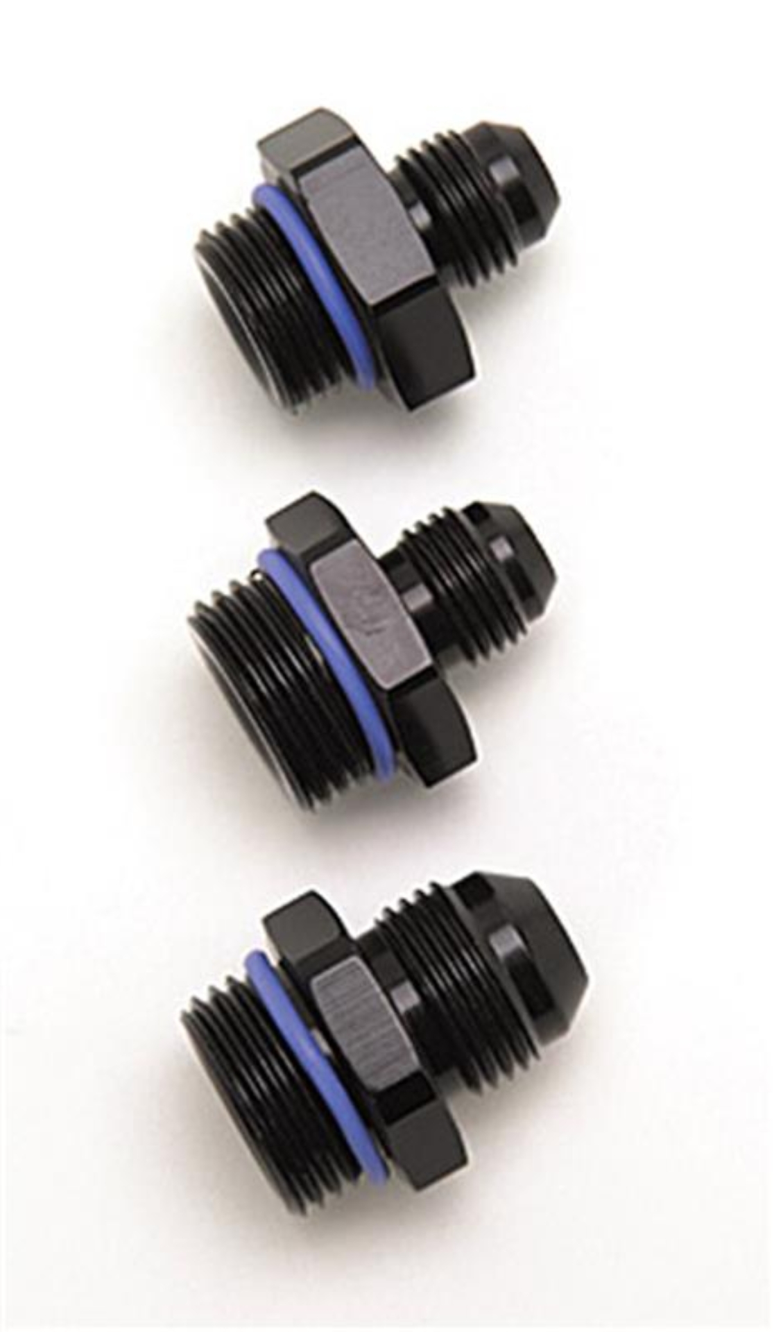 Picture of 8AN To 10AN Radius Port O-Ring Boss Adapter With Black Finish