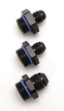 Picture of 8AN To 10AN Radius Port O-Ring Boss Adapter With Black Finish