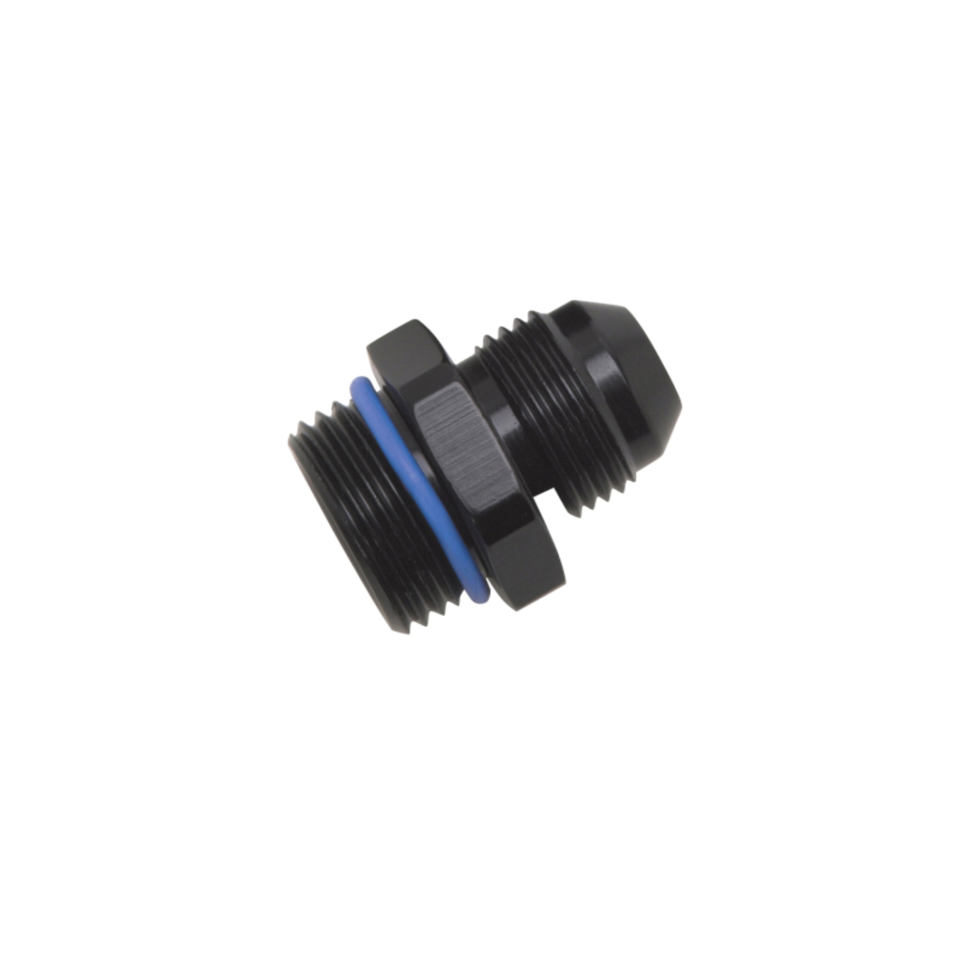 Picture of 10AN To 10AN Radius Port O-Ring Boss Adapter With Black Finish