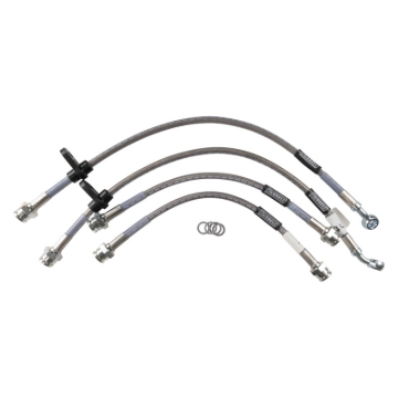 Picture of 1996-00 Honda Civic CX, DX, HX, Small Rotor (Front Disc, Rear Disc) 4 Lines
