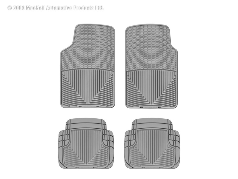 Picture of WeatherTech 98-05 Volvo C70 Front and Rear Rubber Mats - Grey