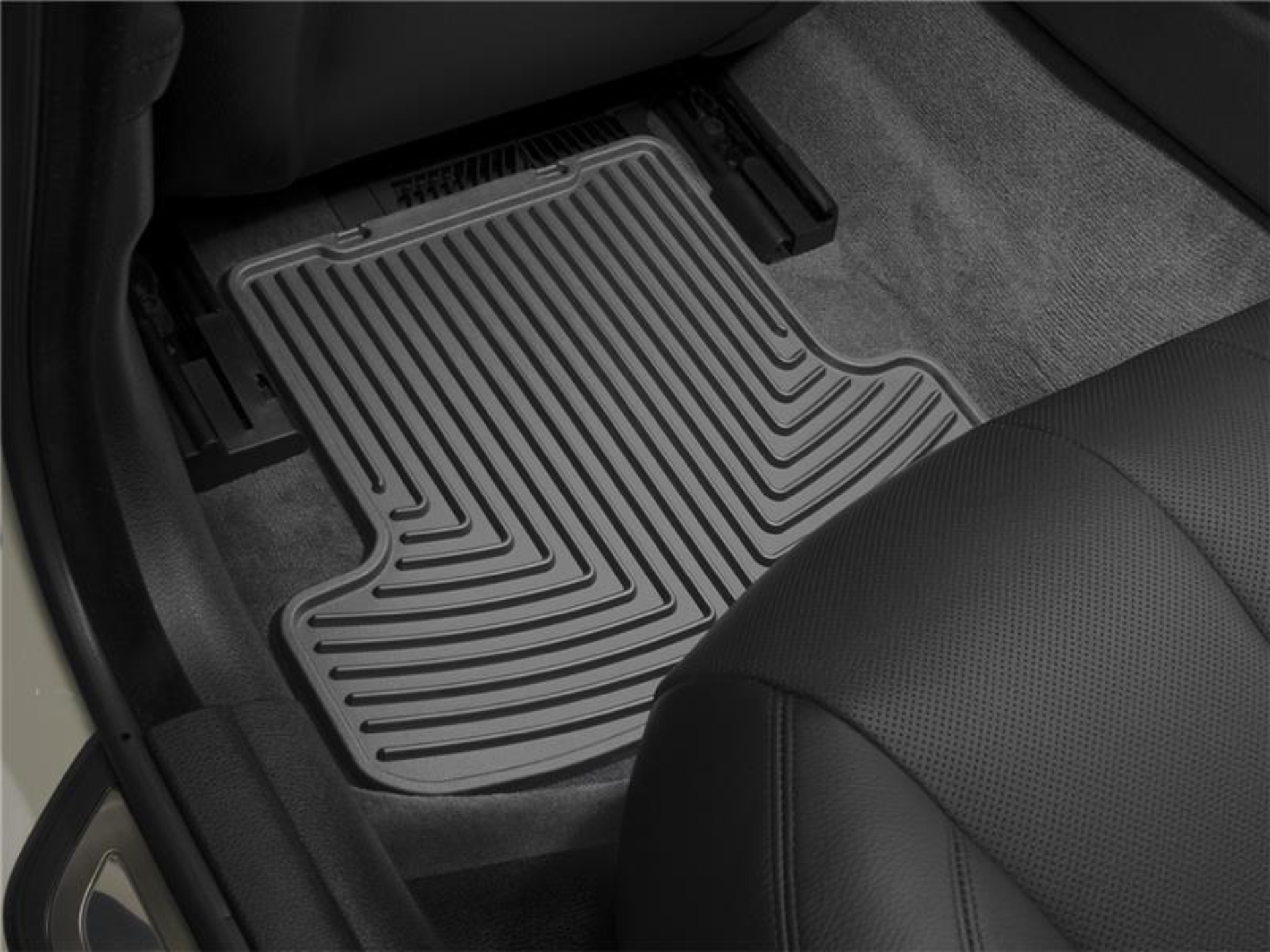 Picture of WeatherTech 09-12 Dodge Ram Truck Front and Rear Rubber Mats Fits Crew and Quad Cab - Black