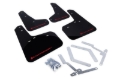 Picture of Rally Armor RAL UR Blk Flap/Rd Logo Mud Flaps - MF27-UR-BLK/RD