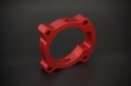 Picture of Torque Solution TQS TB Spacer-Red Throttle Body Spacers - TS-TBS-018R