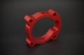 Picture of Torque Solution TQS TB Spacer-Red Throttle Body Spacers - TS-TBS-018R