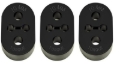 Picture of Torque Solution TQS Exhaust Mounts Brackets - TS-EH-S2KS