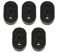 Picture of Torque Solution TQS Exhaust Mounts Brackets - TS-EH-S2K