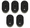 Picture of Torque Solution TQS Exhaust Mounts Brackets - TS-EH-S2K